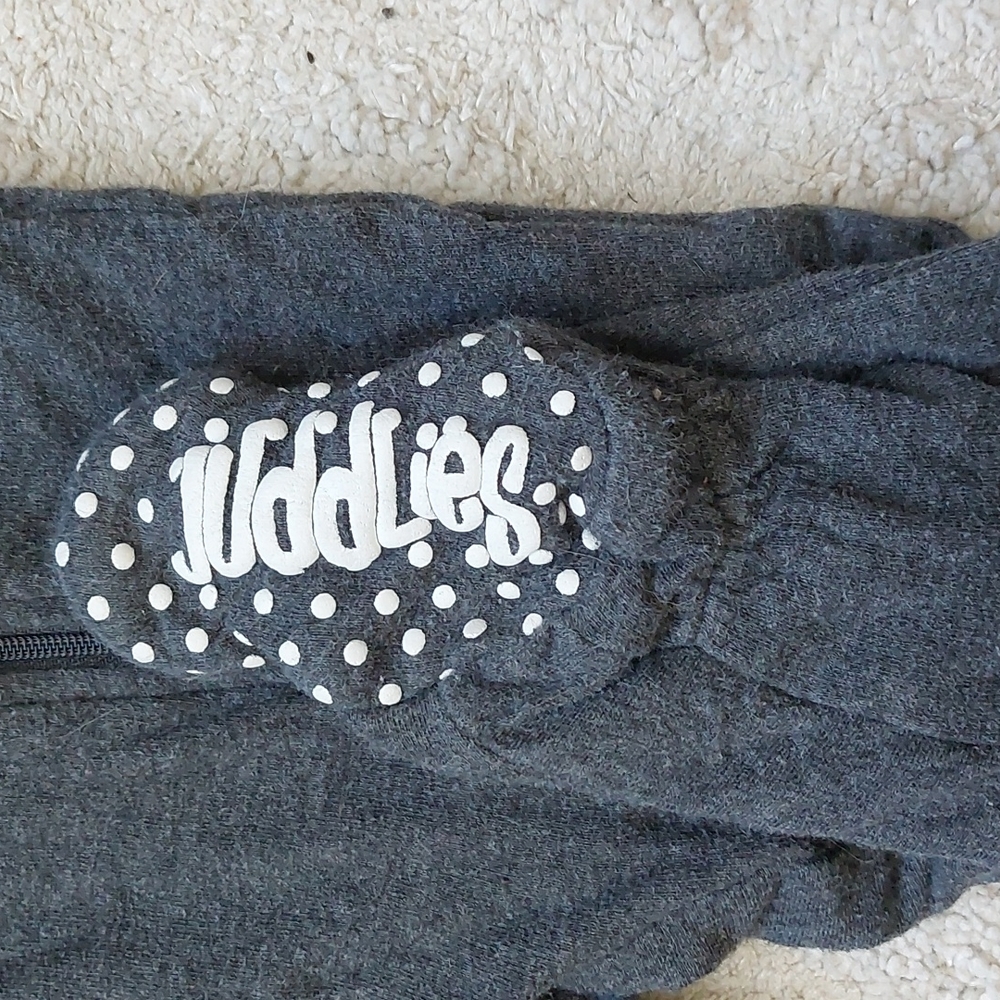 Juddlies Breathe-Eze Sleeper Charcoal Grey Fleck - 6-12 Months - Picture 2 of 4